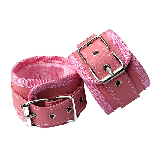 BDSM 14-Piece Restraint Bondage Kit - Pink Fetish Play Set