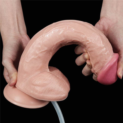 LOVETOY 11'' Realistic Squirt Extreme Dildo