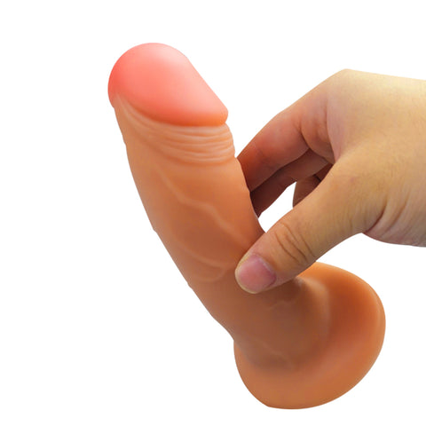 MD 6.9" Veined Realistic Anal Dildo