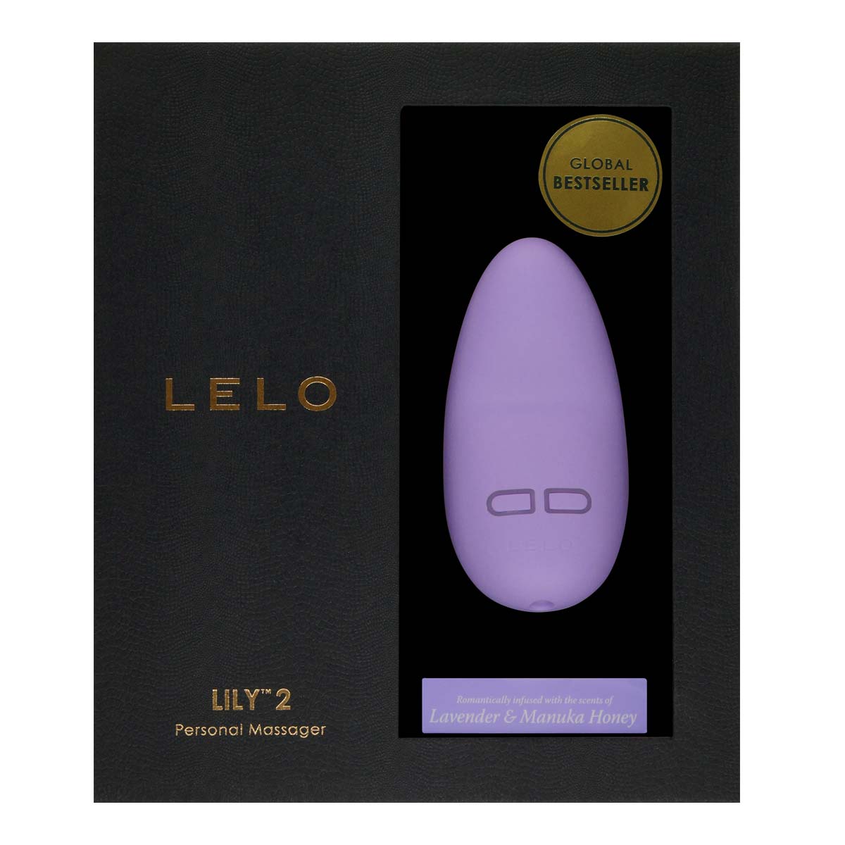 Lelo Lily 2 Luxury Rechargeable Clitoral Vibrator Lavender Manuka Honey