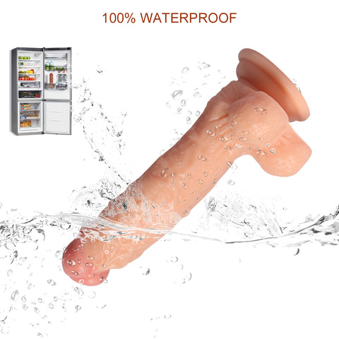 MD Brontosaurus-M 7.5 inch Realistic Dildo with Suction Cup