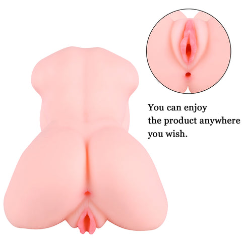 MD Spicy Silicone Realistic Breast Vagina & Anal Male Masturbator Sex Doll