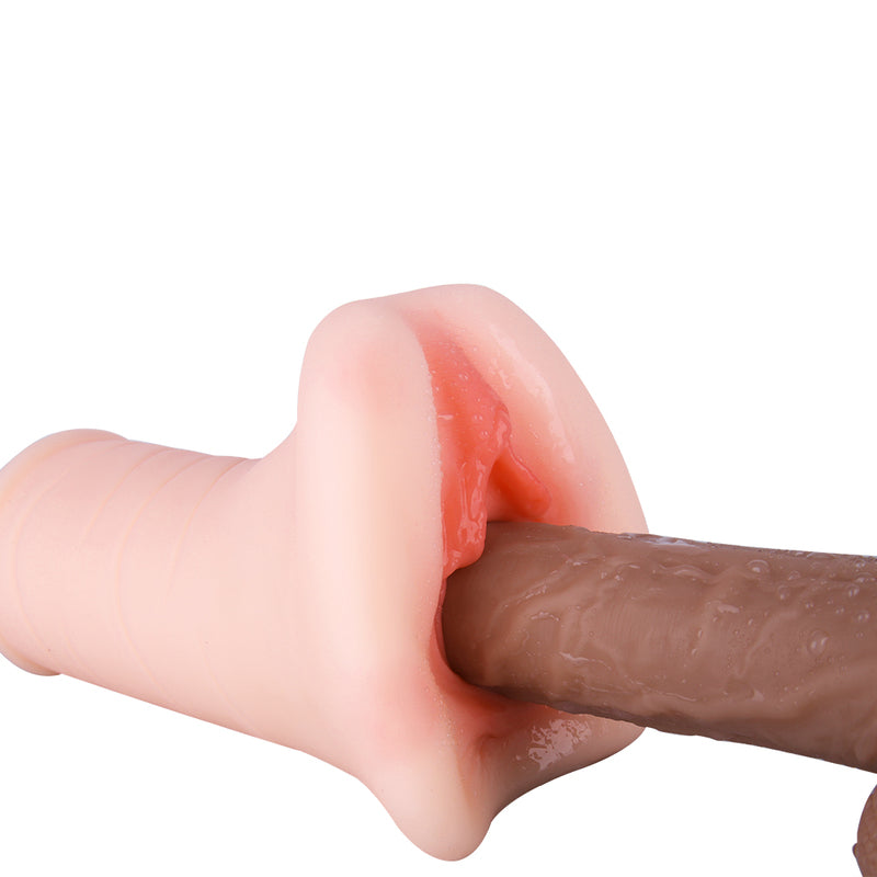 MD Kiloword Silicone Realistic Vagina Pussy Male Masturbator Pocket Stroker Cup
