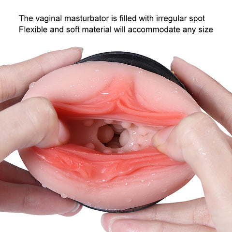 MD Bottle Pocket Realistic Pussy Vagina Male Masturbator Stroker Cup