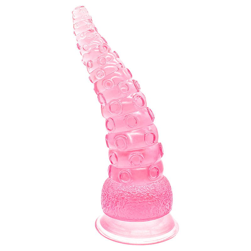 DY 8.9'' Realistic Octopus Tentacles Fantasy Dildo / Anal Plug - Pink