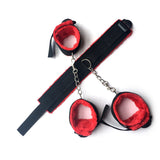 BDSM 11 pcs Beginners Fetish Bondage Kit - Red&Black