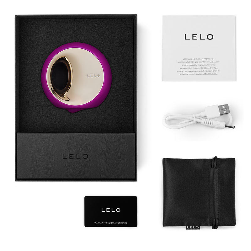 LELO Ora 2 Luxury Rechargeable 10 Function Clitoral Vibrator