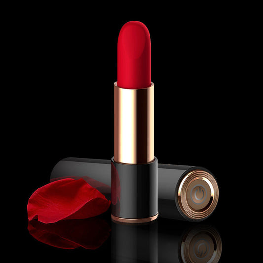 OMYSKY Lipstick Mini Vibrator Discreet Clitoris & Nipple Stimulator - Red