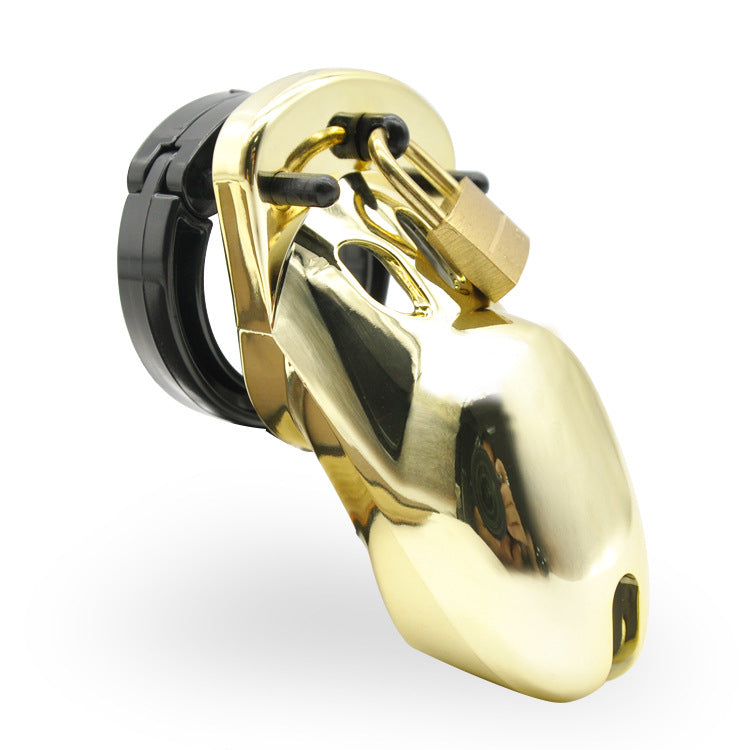IMPRISON BIRD Adjustable Chastity Cage Kit - Fetish Penis Cage with 5 Rings