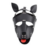 BDSM Puppy Hood - Soft Head Mask for Pet Play & Roleplay