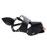 BDSM Puppy Hood - Soft Head Mask for Pet Play & Roleplay