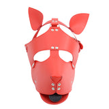 BDSM Puppy Hood - Soft Head Mask for Pet Play & Roleplay