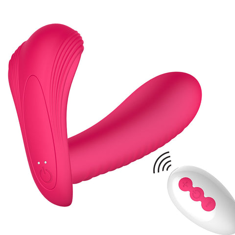 WEYES Butterfly Auto Heating Remote Control Wearable Vibrator