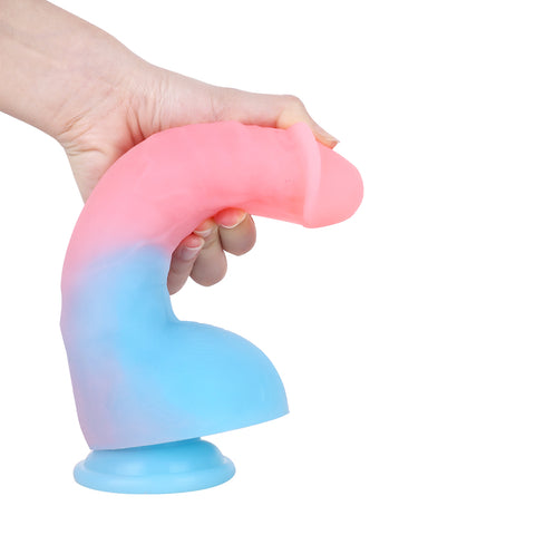 MD 9.05" Big Leopard Luminous Fantasy Realistic Dildo