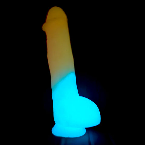 MD 9.05" Big Leopard Luminous Fantasy Realistic Dildo