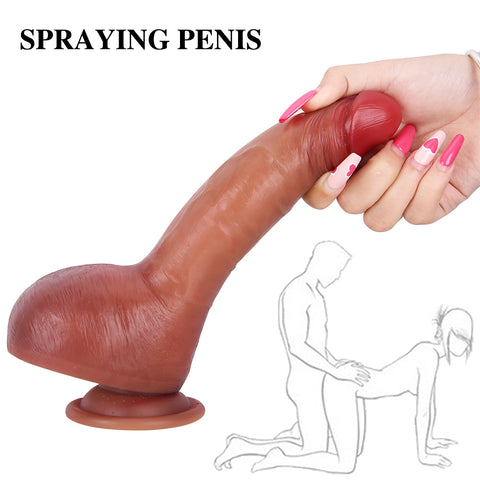 MD Silicone Squirting Super Realistic Dildo