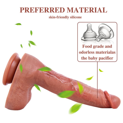 MD Mars 9.84" Giant Silicone Super Realistic Dildo