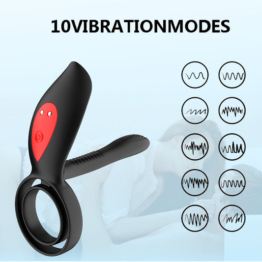 MOLE Remote Control Vibrating Penis Ring - Couples Vibrator for Shared Pleasure