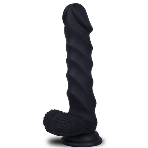 MD 21cm Thread Sward Realistic Silicone Dildo