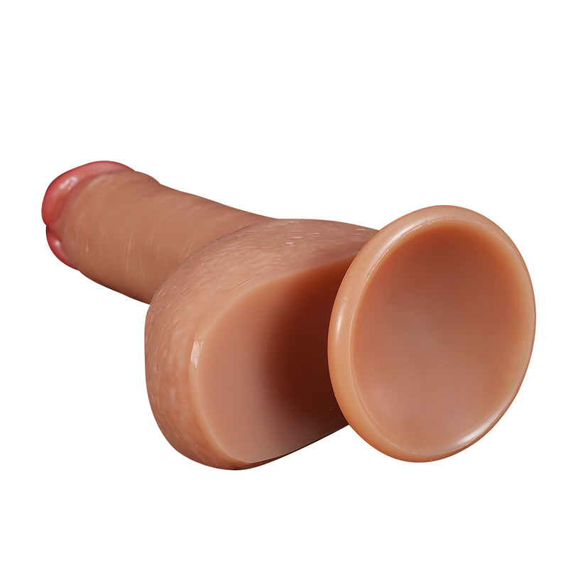 DAYU 22cm Silicone Realistic Wriggle & Vibrating Dildo