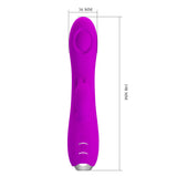 PRETTY LOVE Regina Suction Rabbit Vibrator - Purple