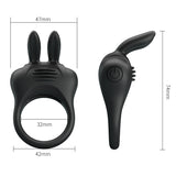 Pretty Love Davion Silicone Vibrating Penis Ring