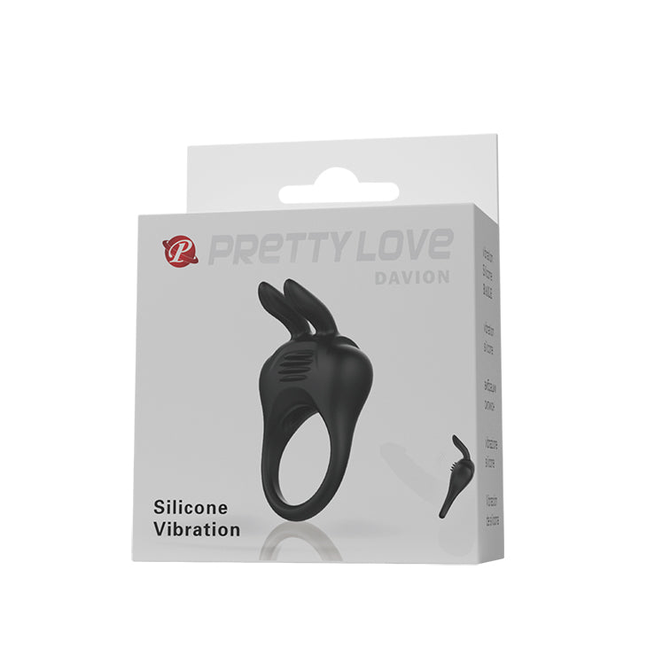 Pretty Love Davion Silicone Vibrating Penis Ring