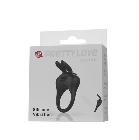 Pretty Love Davion Silicone Vibrating Penis Ring