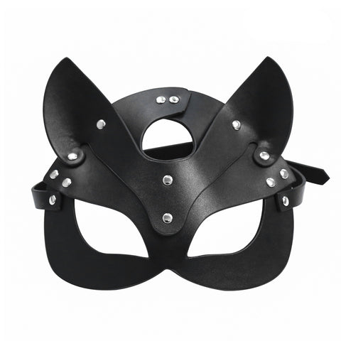 BDSM Cat Hood Cosplay Bondage Eye Mask