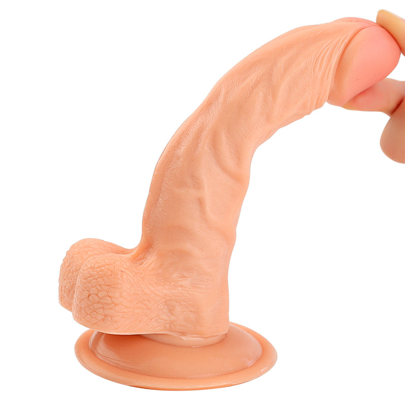 MD 7.7" Realistic Veined Dildo