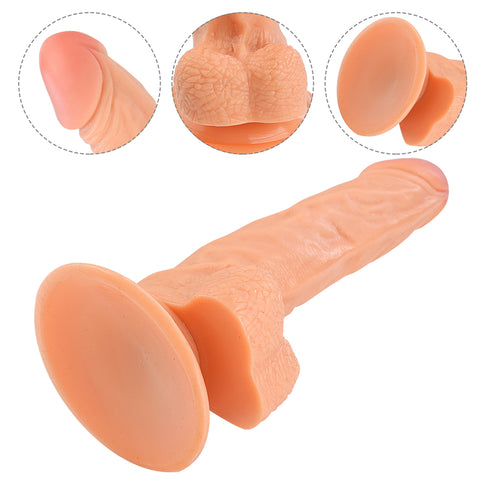 MD 7.7" Realistic Veined Dildo