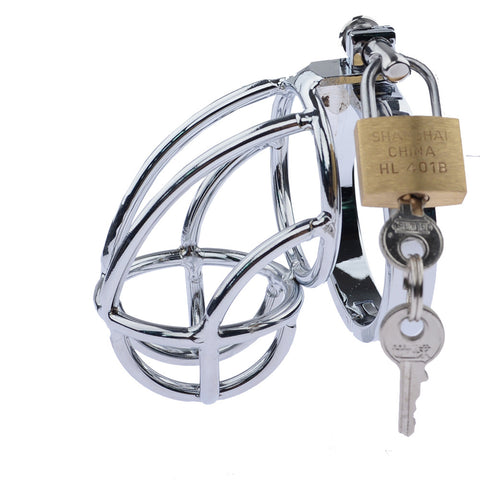 LHD Premium Stainless Steel Male Chastity Penis Cage / 3 Size