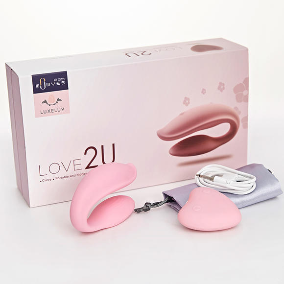 WOWYES 2U Remote Control Wearable Couples Vibrator