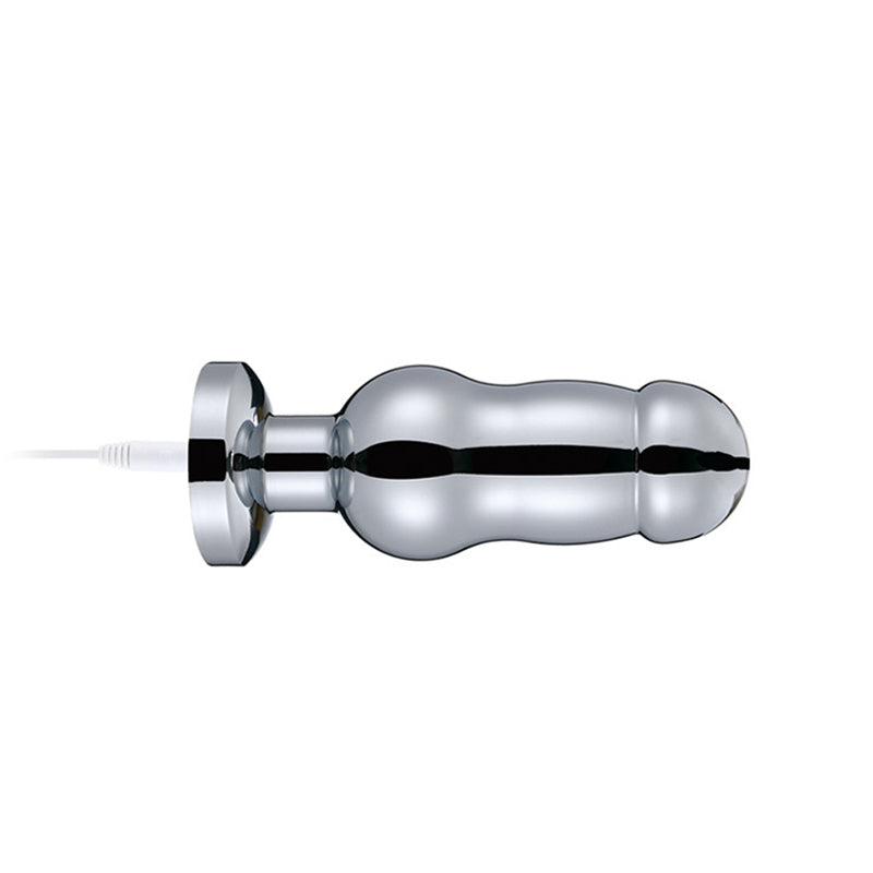 RY Aluminium Alloy Vibrating Anal Plug Vibrator - Bullet Edition