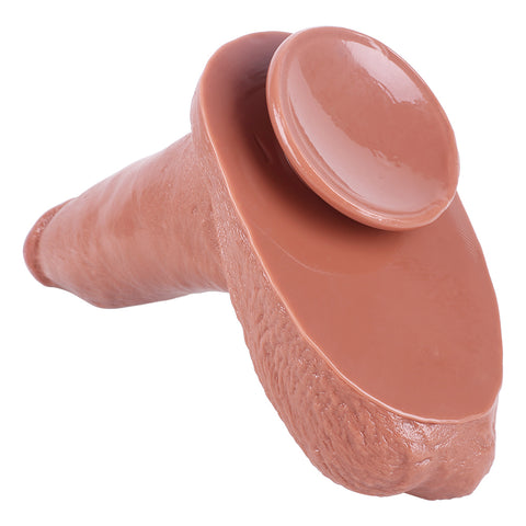 MD 9.84" Super Giant Realistic Dildo with Large Base - Brown