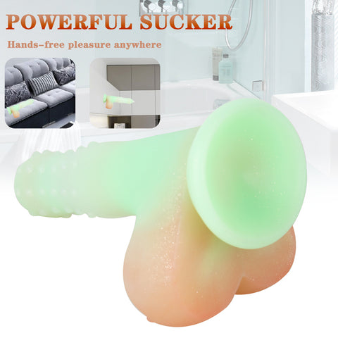 MD Alien Silicone Fantasy Dildo - Luminous Mace