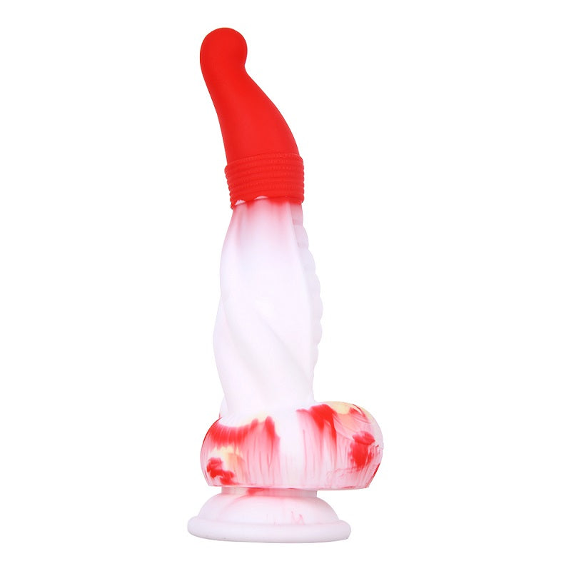 MD 9.05 inch Alien Silicone Realistic Fantasy Dildo / Anal Plug