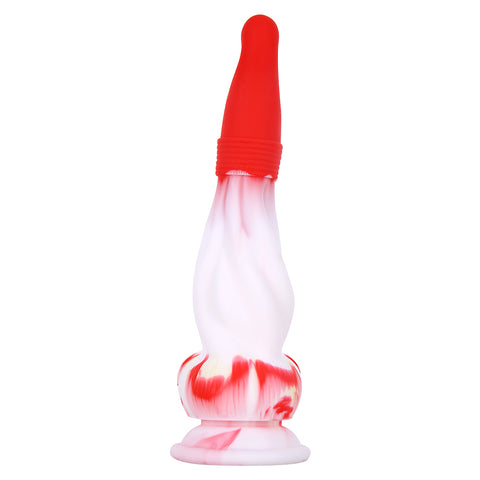 MD 9.05 inch Alien Silicone Realistic Fantasy Dildo / Anal Plug