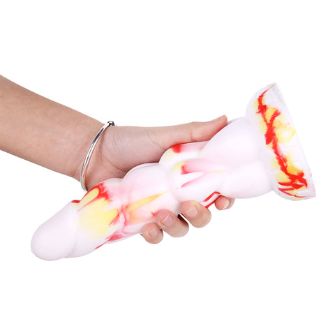 MD 8.66 inch Alien Silicone Realistic Fantasy Dildo / Anal Plug