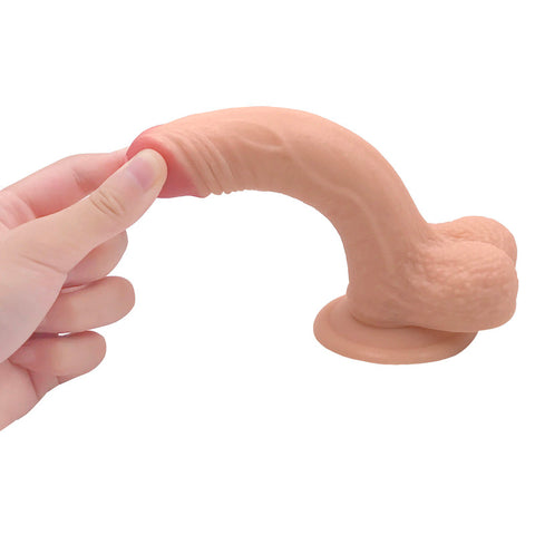 MD Big Man 8" Realistic Dildo with Suction Cup