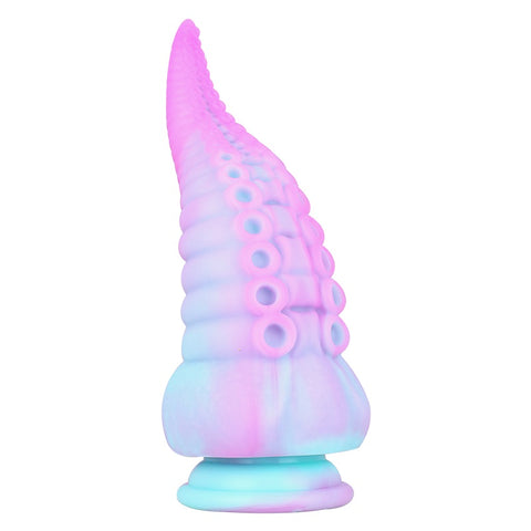 MD 8.86 inch Octopus Tentacles Silicone Fantasy Dildo / Anal Plug - Purple-Blue