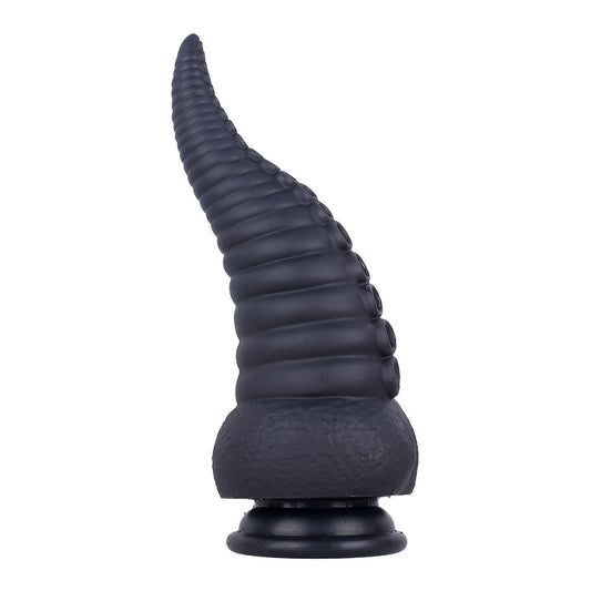 MD 8.86 inch Octopus Tentacles Silicone Fantasy Dildo / Anal Plug - Black