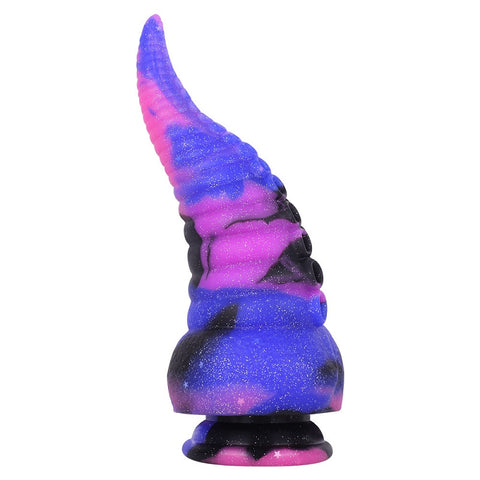 MD 8.86 inch Octopus Tentacles Silicone Fantasy Dildo / Anal Plug - Star Sky