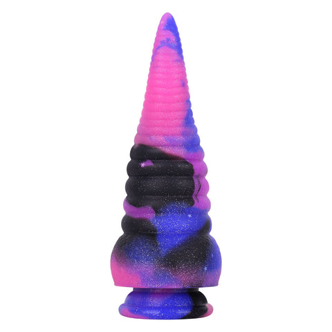 MD 8.86 inch Octopus Tentacles Silicone Fantasy Dildo / Anal Plug - Star Sky