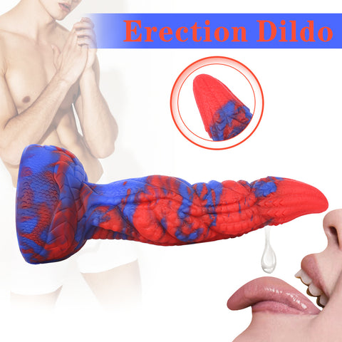 MD 7.87" Woodpecker Silicone Fantasy Dildo / Anal Plug - Spiderman