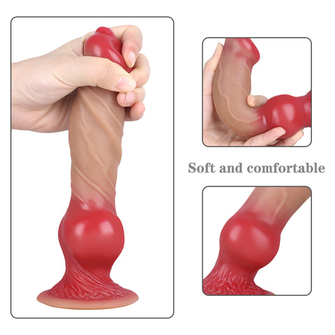 MD 7.48" Doggy Silicone Super Realistic Fantasy Dildo