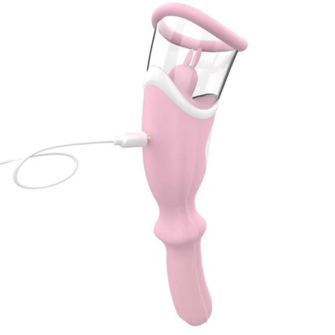 Rends 3in1 Licking & Thrusting Suction Vibrator