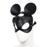 BDSM Minnie Hood Cosplay Bondage Eye Mask