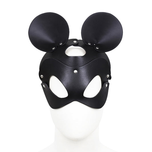 BDSM Minnie Hood Cosplay Bondage Eye Mask