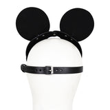 BDSM Minnie Hood Cosplay Bondage Eye Mask